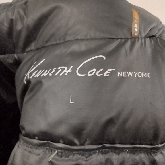Kenneth cole NEW YORK women's Quilted puffer jacket size (L) - Picture 2 of 11